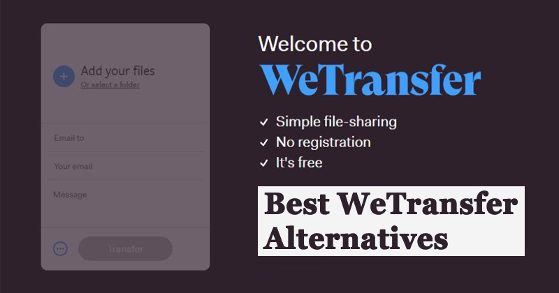 wetransfer alternative