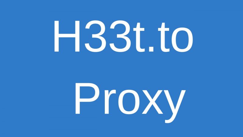 H33t proxy