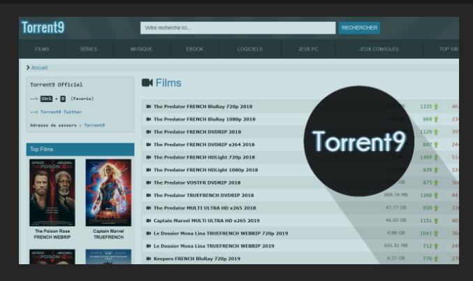 Torrent9 Proxy And Mirror Sites Complete List