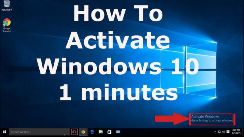 activate windows 10