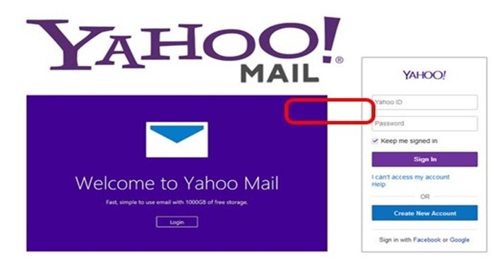 can t access yahoo mail