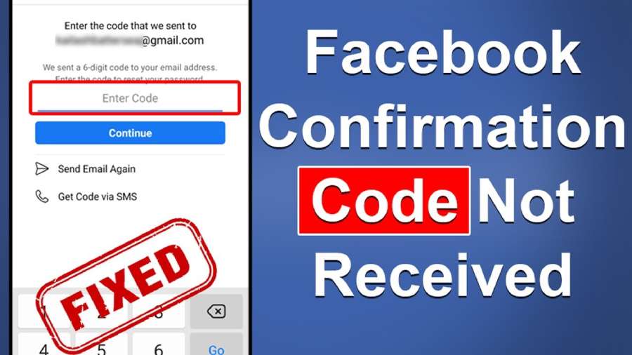 How To Resole The Problem Facebook Not Sending Code TechR