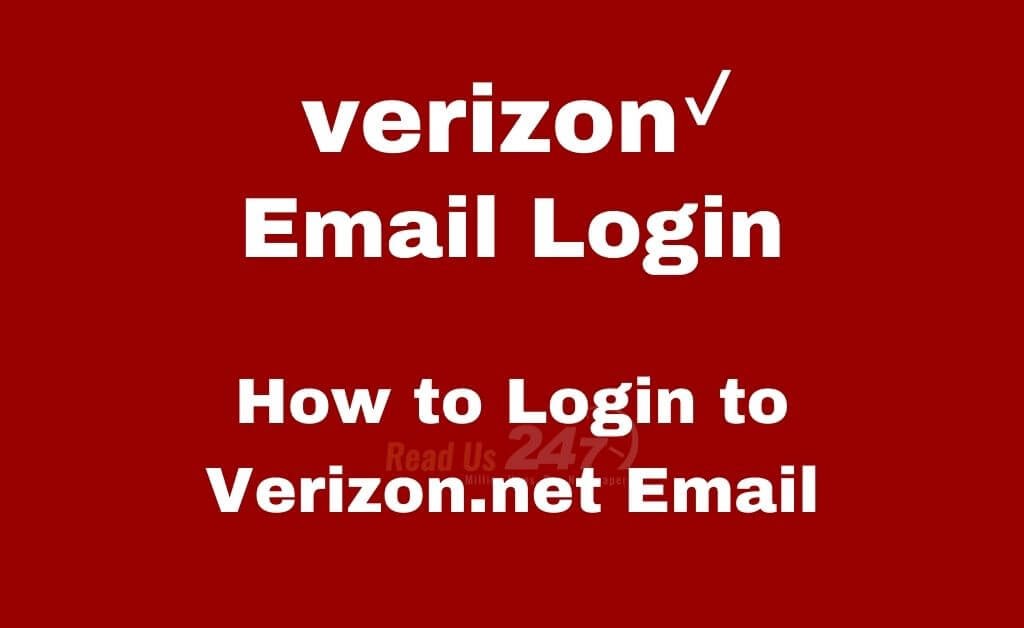 How To Verizon.Net Email Login