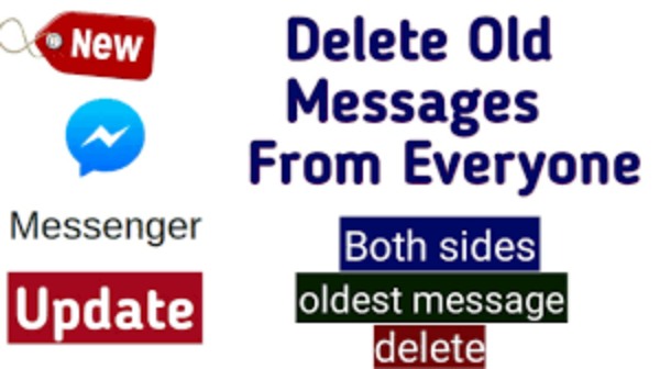 how to delete old messages on messenger from both sides