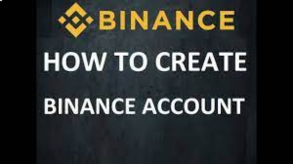 create binance account