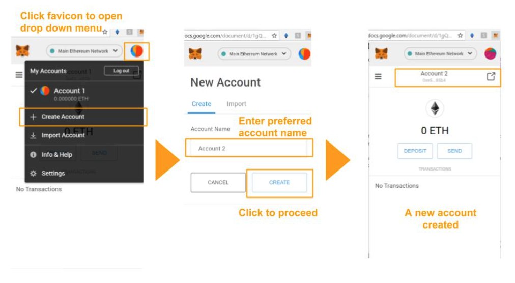 How To Metamask Rreate New Wallet